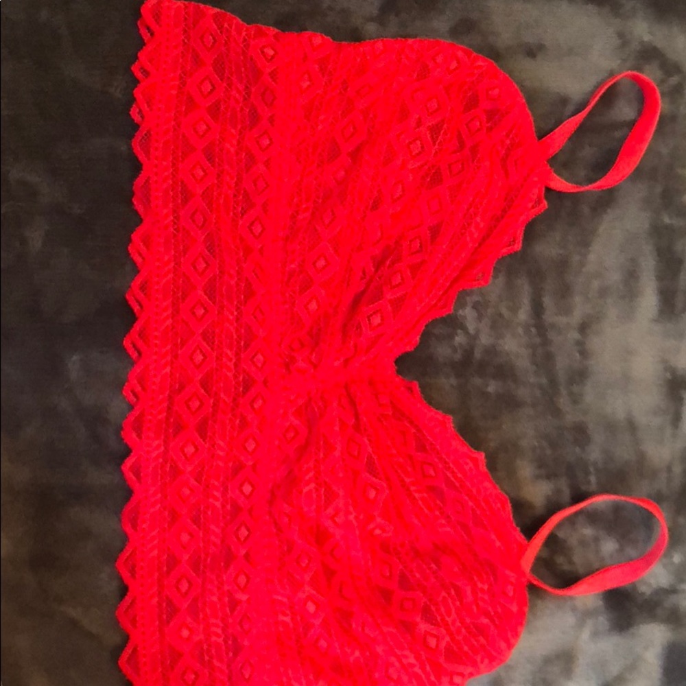 Red Victoria Secret Lace bralette